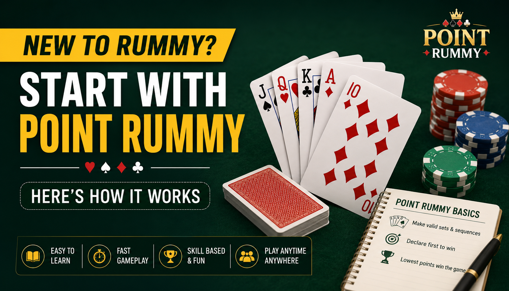 New to Rummy? Start With Point Rummy — Here's How It Works